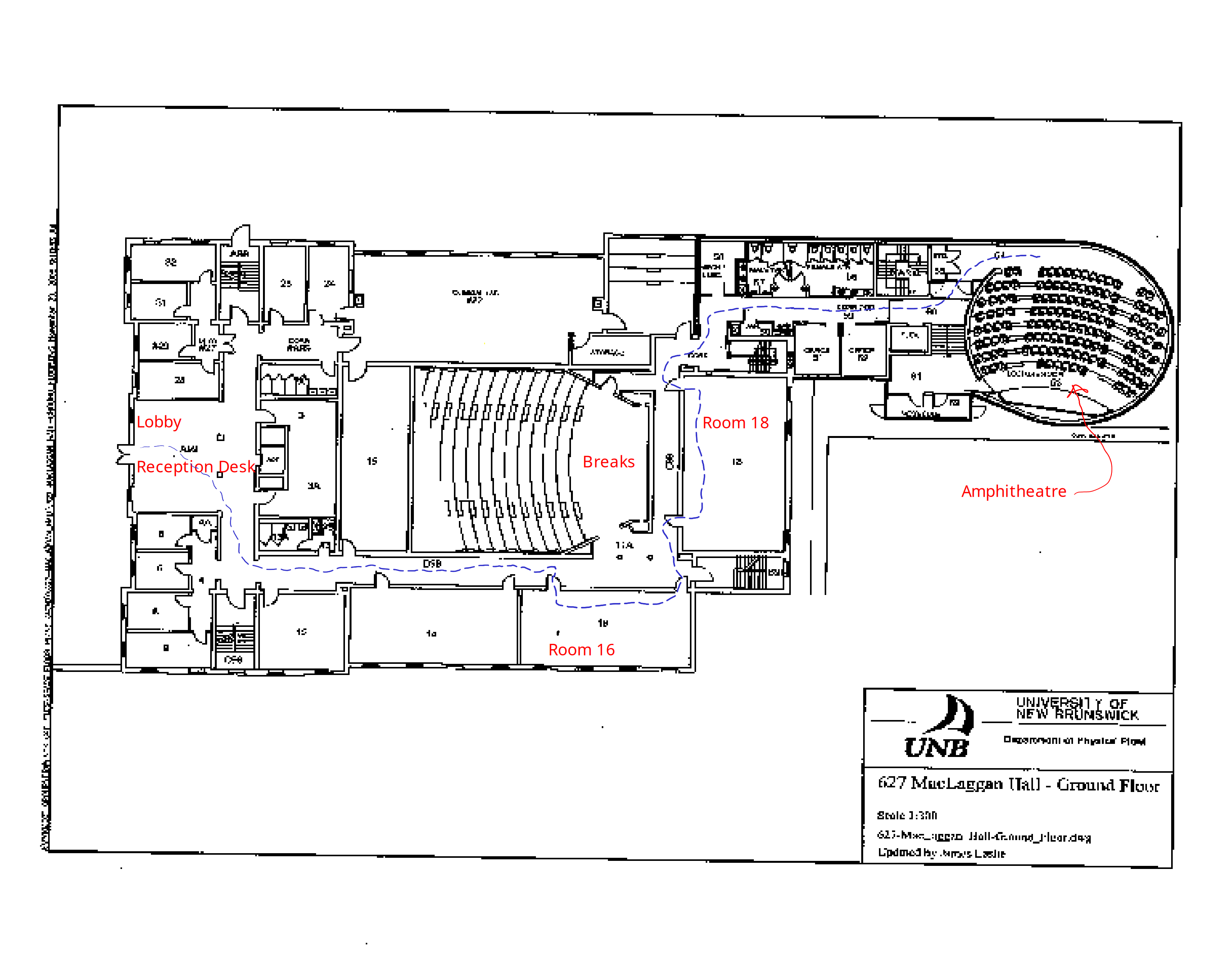 McLaggen Hall Floor Plan